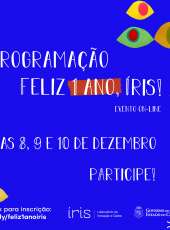 #IrisLabGov – Programação Feliz 1 ano Íris