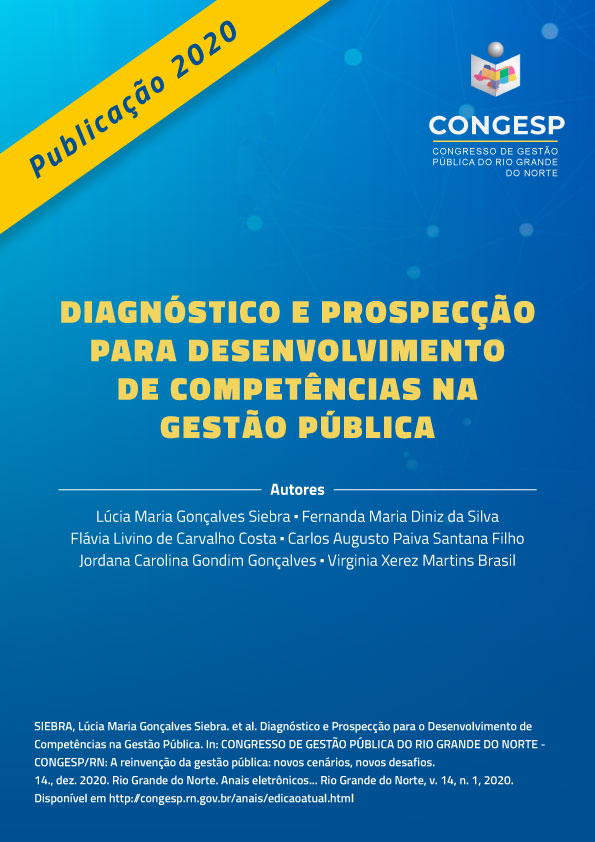 Capa Artigo - Diagnóstico e Prospecção para Desenvolvimento de Competências na Gestão Pública