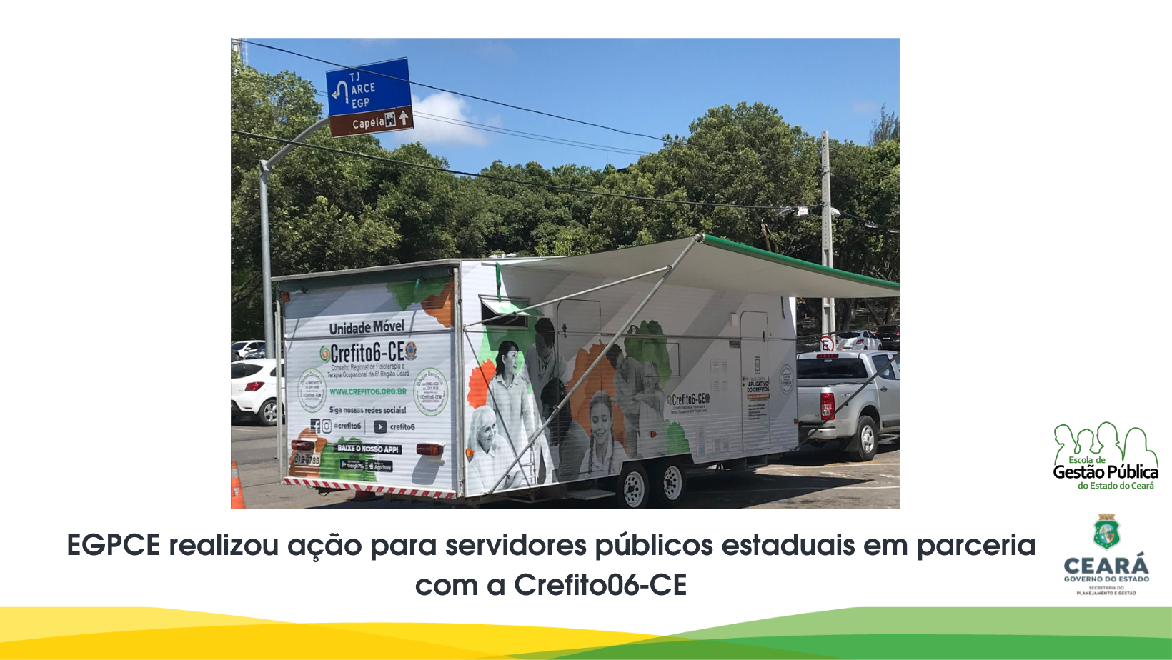 EGPCE realizou ação para servidores públicos estaduais em parceria com a Crefito06-CE