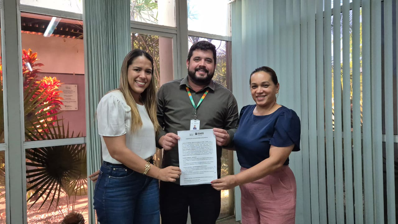 EGPCE e Câmara Municipal de Meruoca assinam termo de formalização de uso da EGPCE Virtual