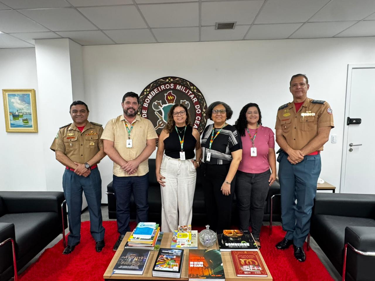 EGPCE apresenta curso de Brigada contra Incêndio e Primeiros Socorros ao Corpo de Bombeiros do Ceará