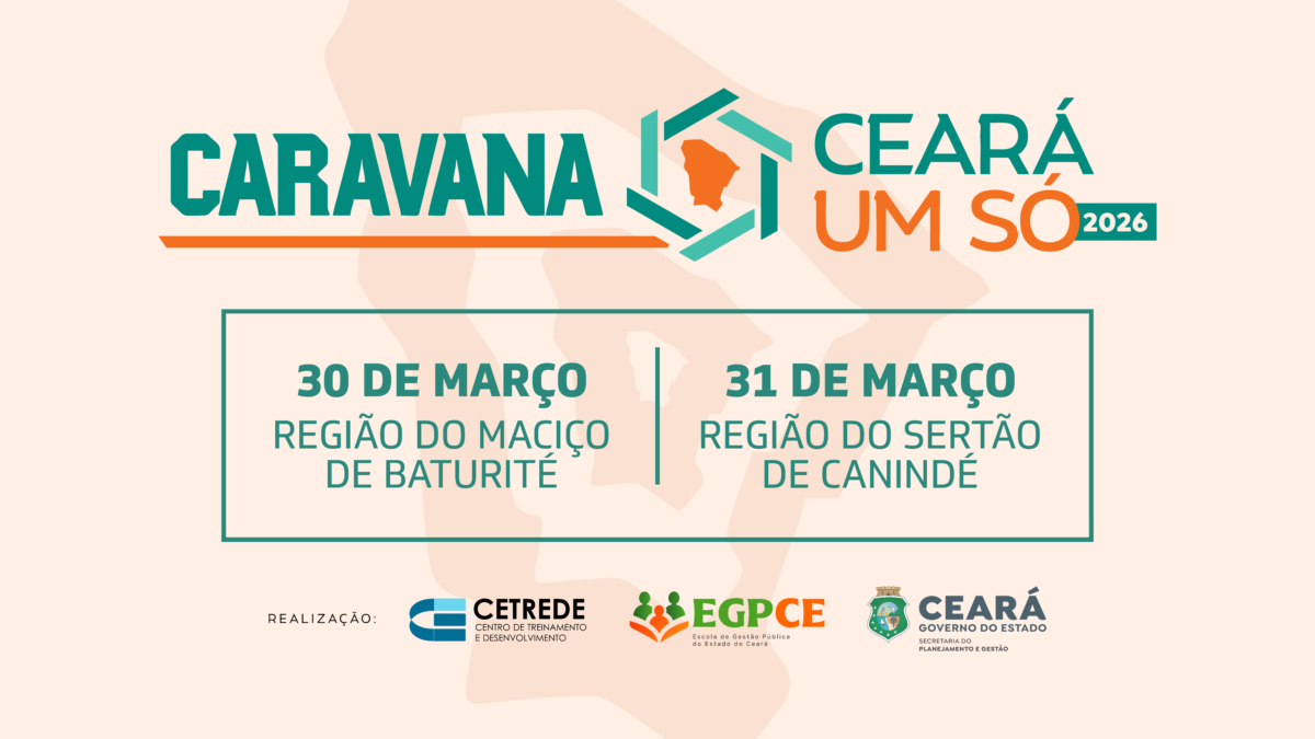 Caravana Ceará Um Só 2026 inicia jornada de integração por Baturité e Canindé