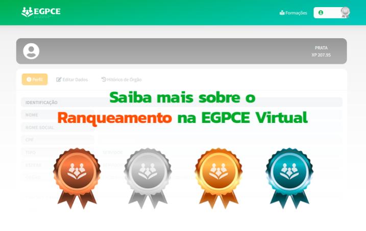 EGPCE institui Programa de Ranqueamento Formativo para valorizar desempenho e engajamento dos cursistas