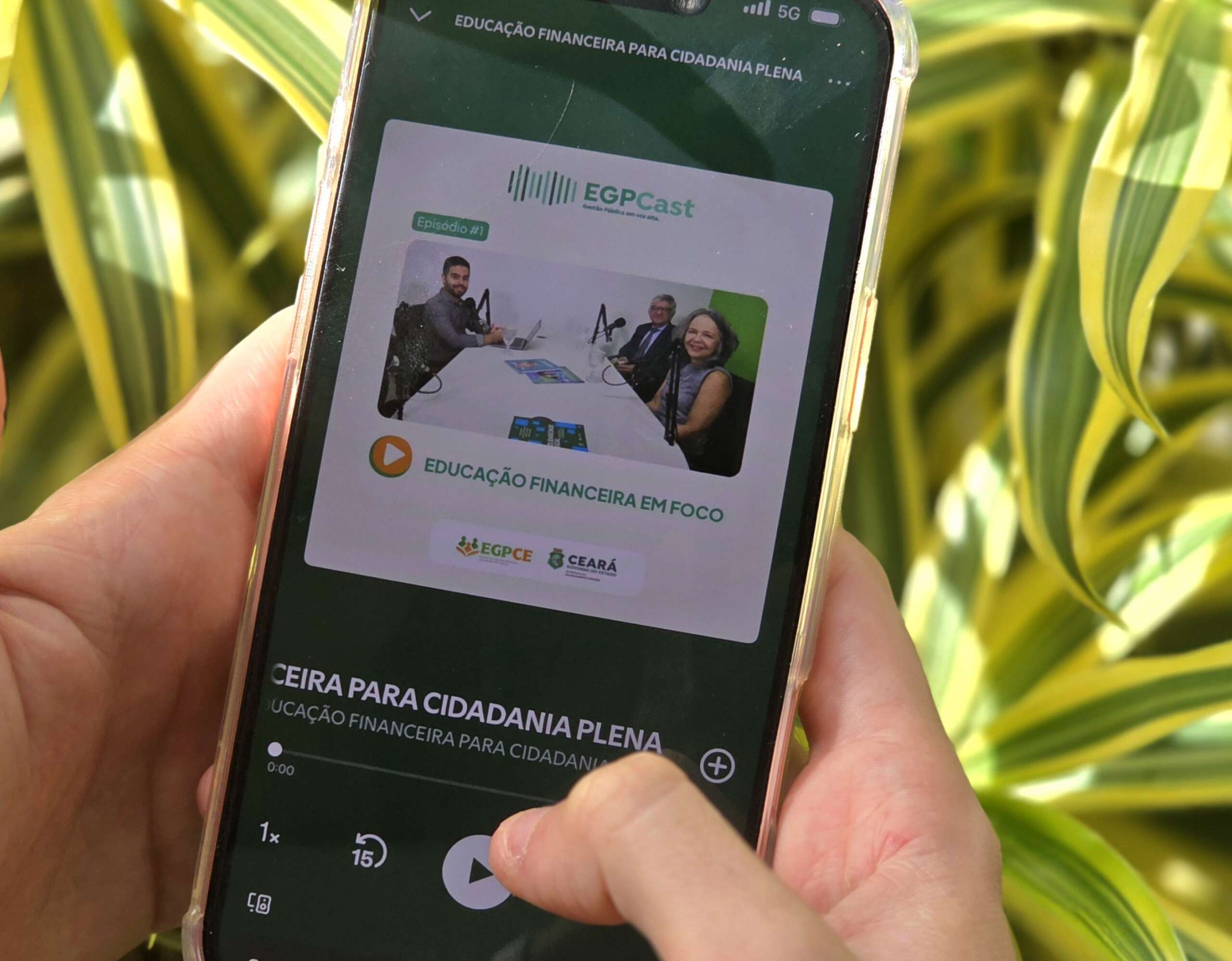 EGPCast estreia com debate sobre Educação Financeira no Ceará